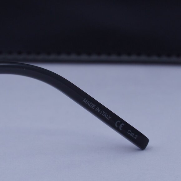 Saint Laurent SL279 004 Aviator Sunglasses - Silver/Green - Picture 9 of 9